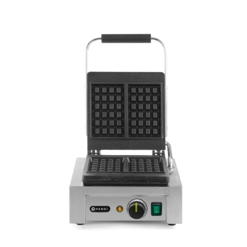 Hendi Waffeleisen 'Liège', 230V/1500W, 320x437x(H)251mm