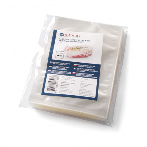 Hendi Vakuum-Kochbeutel für Sous-Vide-Küche, 100 Stk, 350x250mm