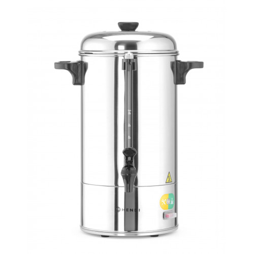 Hendi Kaffee-Perkolator, einwandig, 10L, 230V/1500W, 387x275x(H)530mm
