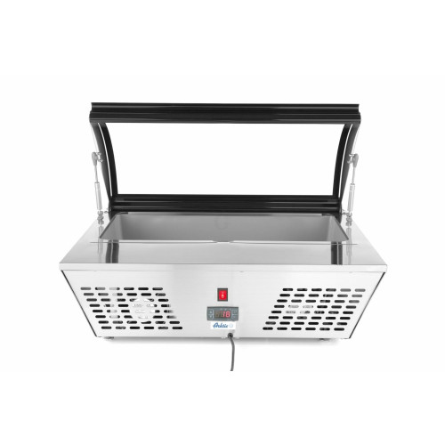 Hendi Aufsatz Salatvitrine 67 L, 0 / 3 ˚C, 230 V / 0,105 kW, R600a, 767 x 612 x (H) 328 mm