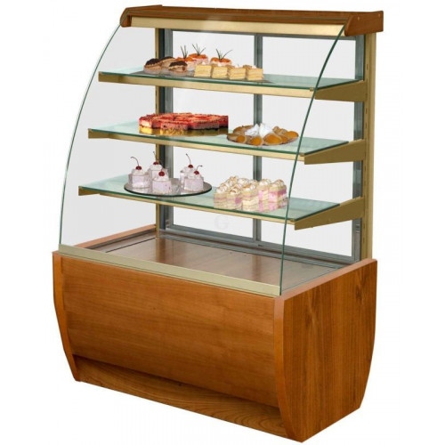 KBS Kuchentheke Jamaika 1000 mit 3 Glasablagen