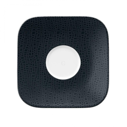 Seltmann Weiden COUP Fine Dining Fashion Kombi-Untere eckig groß 16x16 cm M5387, schwarz 