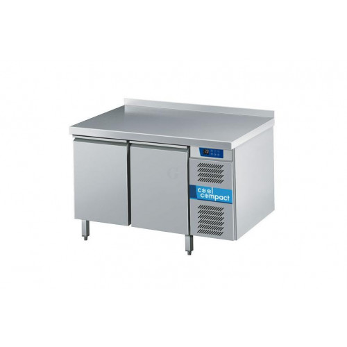 Cool Compact Kühltisch GN 1/1 2 Türen mit allseits abgekanteter Tischplatte