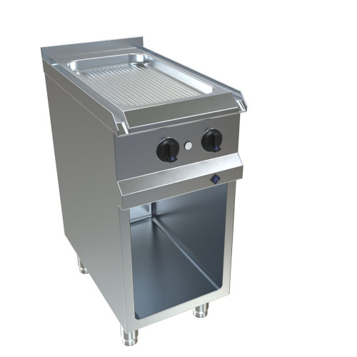MKN Optima 700 Elektro Griddleplatte 400 MaxPower ganz geriffelt