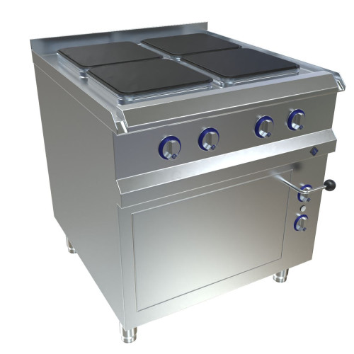 MKN Optima 850 Elektro Herd 4 Platten mit Backofen MaxPower