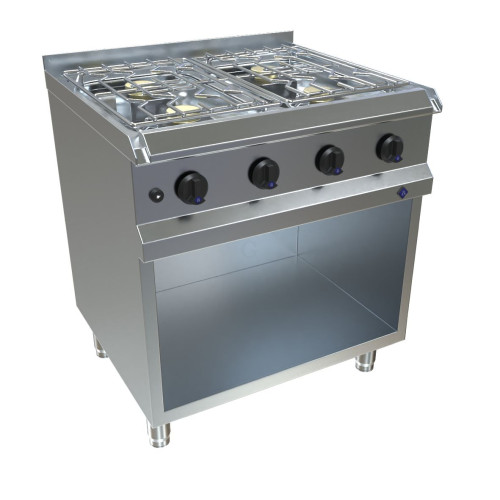 MKN Optima 700 Gas Herd 4-flammig