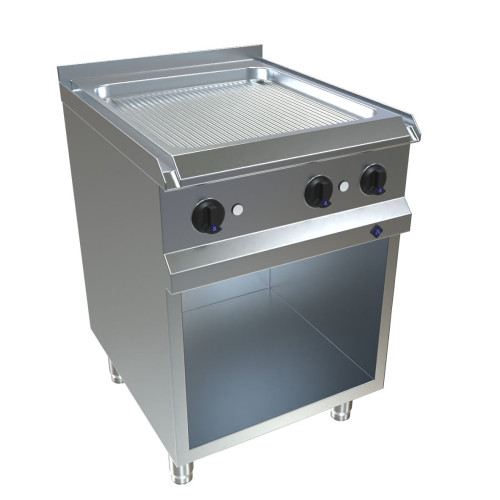 MKN Optima 700 Elektro Griddleplatte 600 MaxPower ganz geriffelt