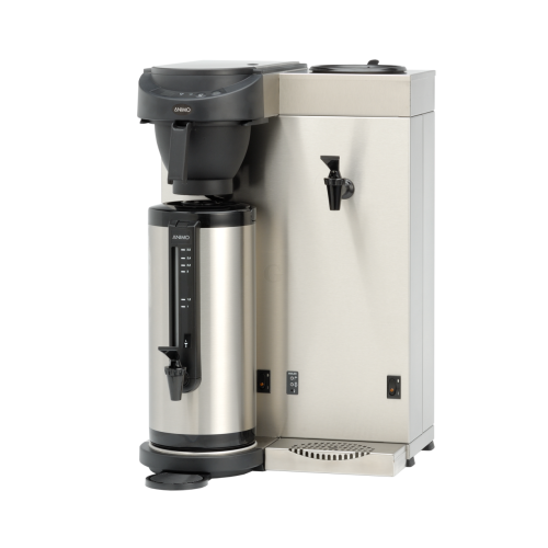 Animo Kaffeemaschine mit Heißwasserkocher MT200W schwarz
