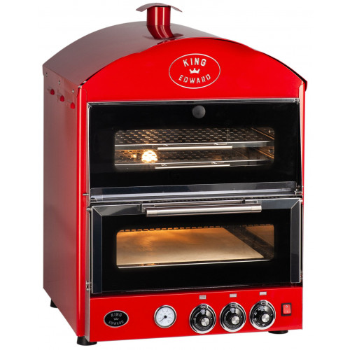 Neumärker King Edward Vintage Pizzaofen PK1W mit Warmhaltefach