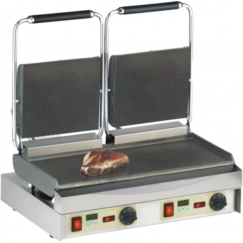 Neumärker Kamtschatka-Grill oben + unten glatt, mit Digitaltimern