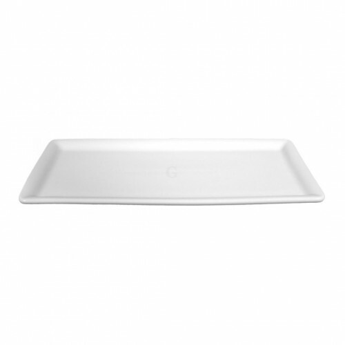 Seltmann Weiden Buffet Gourmet Platte 5170 10x20 cm, weiß