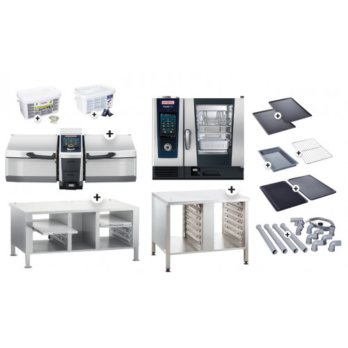 Rational iCombi Pro 6-1/1 Elektro & iVario Pro 2-S Aktions-Set