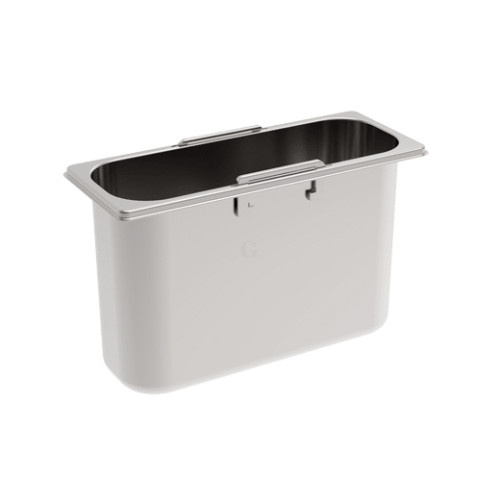 Rieber GastroNorm-Behälter GN 2/8 - 200 mm versenkbare Griffe