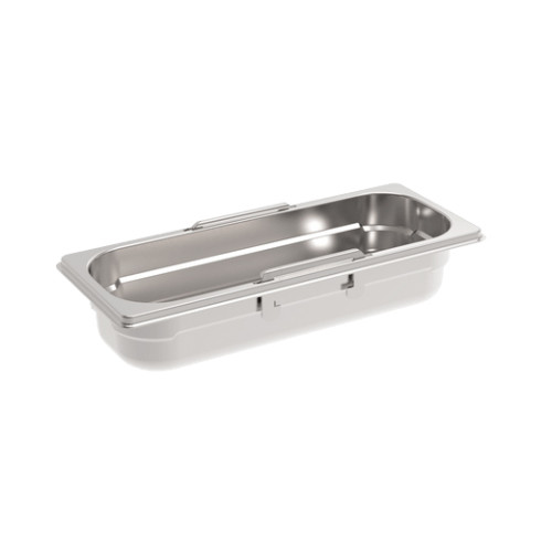 Rieber GastroNorm-Behälter GN 2/8 - 65 mm versenkbare Griffe