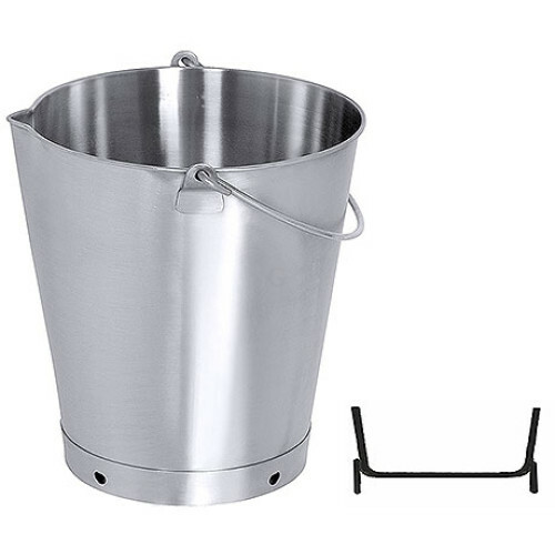 Contacto Eimer, gebördelter Rand, 15 l