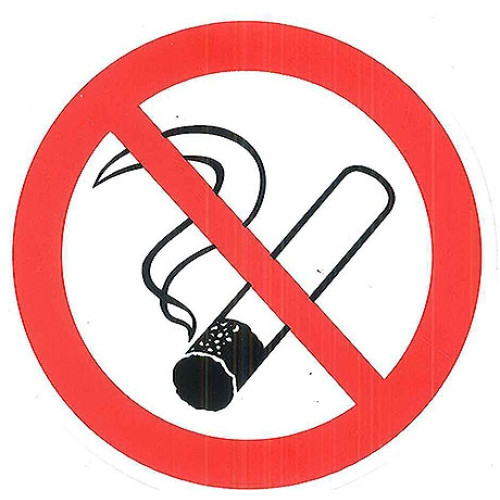 Contacto Nichtraucherschild, selbstklebend