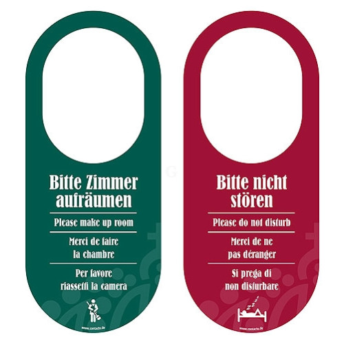 Contacto Türschild "Bitte nicht stören"