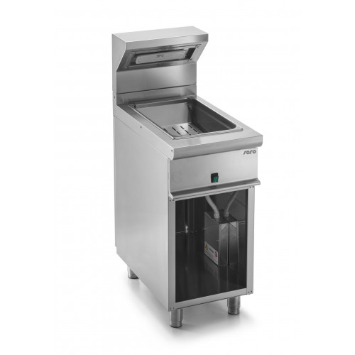 SARO Pommeswärmer mit offenem Unterbau Modell E7/SPE40BA