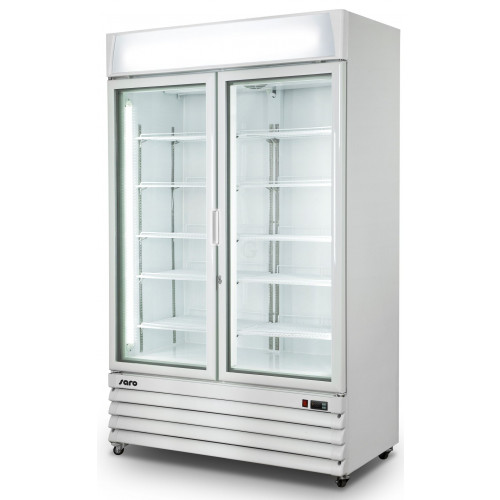 SARO Tiefkühlschrank mit Glastür - 2-türig Modell D 800