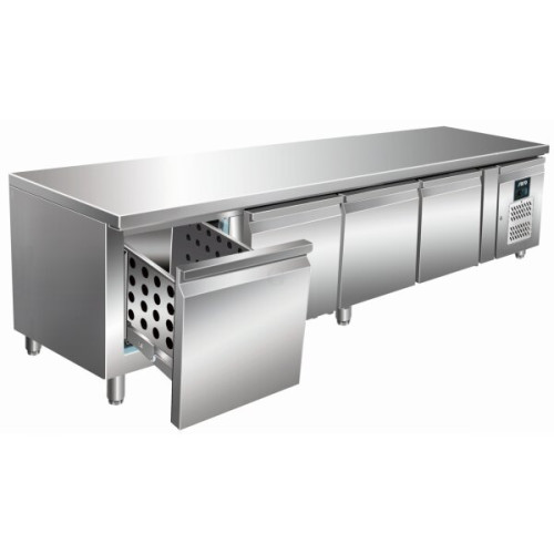 SARO Unterbaukühltisch mit Schubladen Modell UGN 4100 TN-4S