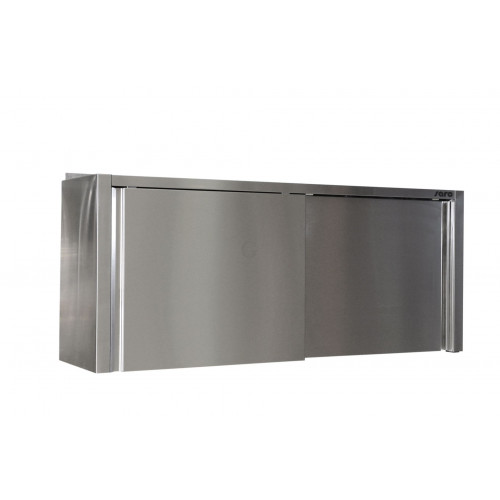 SARO Edelstahlhängeschrank - Tiefe 400 mm, 1400mm
