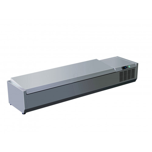 SARO Kühlaufsatz mit Deckel - 1/3 GN Modell VRX 1600 S/S