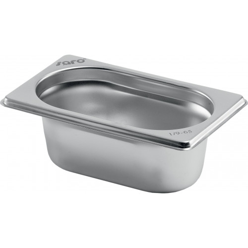 SARO BUDGET LINE Gastronormbehälter 1/9 GN Tiefe 65mm