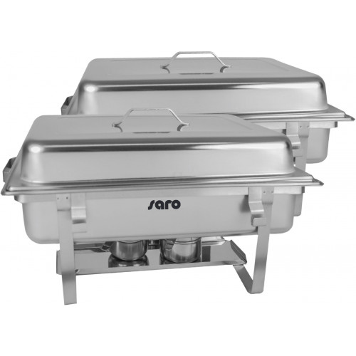 SARO Chafing Dish Twin-Pack Modell ELENA