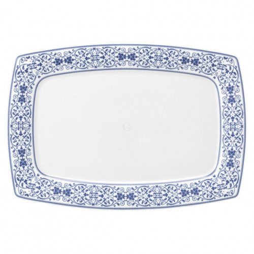 Savoy Grand Blue Teller rechteckig 35x24,5 cm