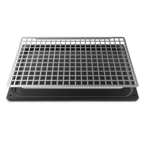 Unox Edelstahlgitter mit Fettsammelblech TG840