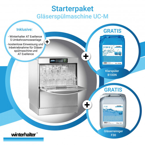 Winterhalter Gläserspülmaschine UC-M Aktions-Set