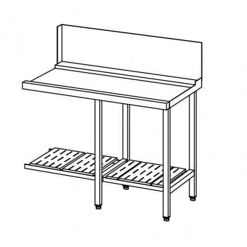 Winterhalter Ablauftisch 1200 mm für PT Serie BR 712