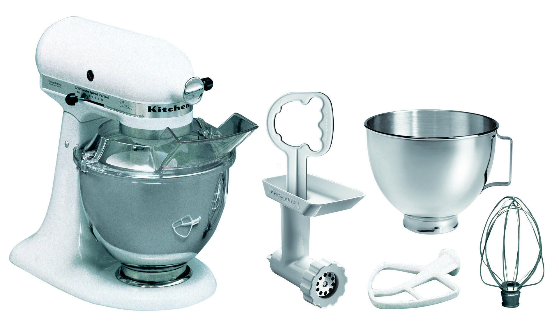 Kitchenaid Küchenmaschine Master Packet K45 Universal 5ksm45ewhmp Weiß Gastrodax