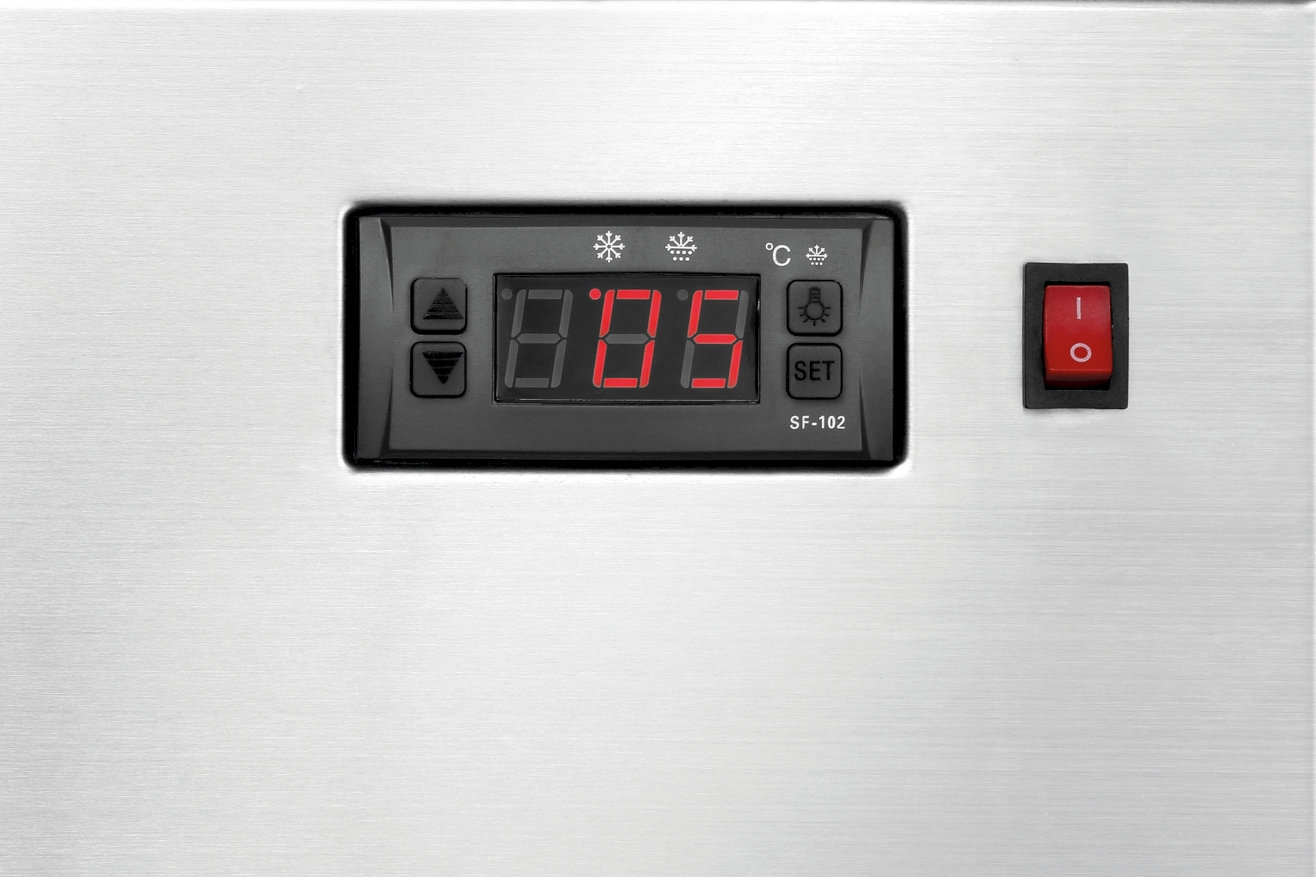 Bartscher Mini-Kühlvitrine 78L Edelstahl | Gastrodax®