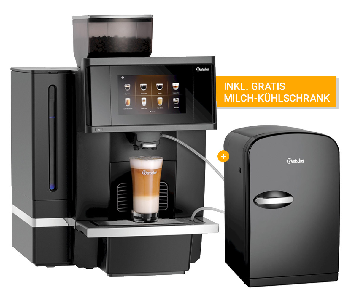 Bartscher Kaffeevollautomat KV1 Comfort inkl. Milch-Kühlschrank KV6LTE