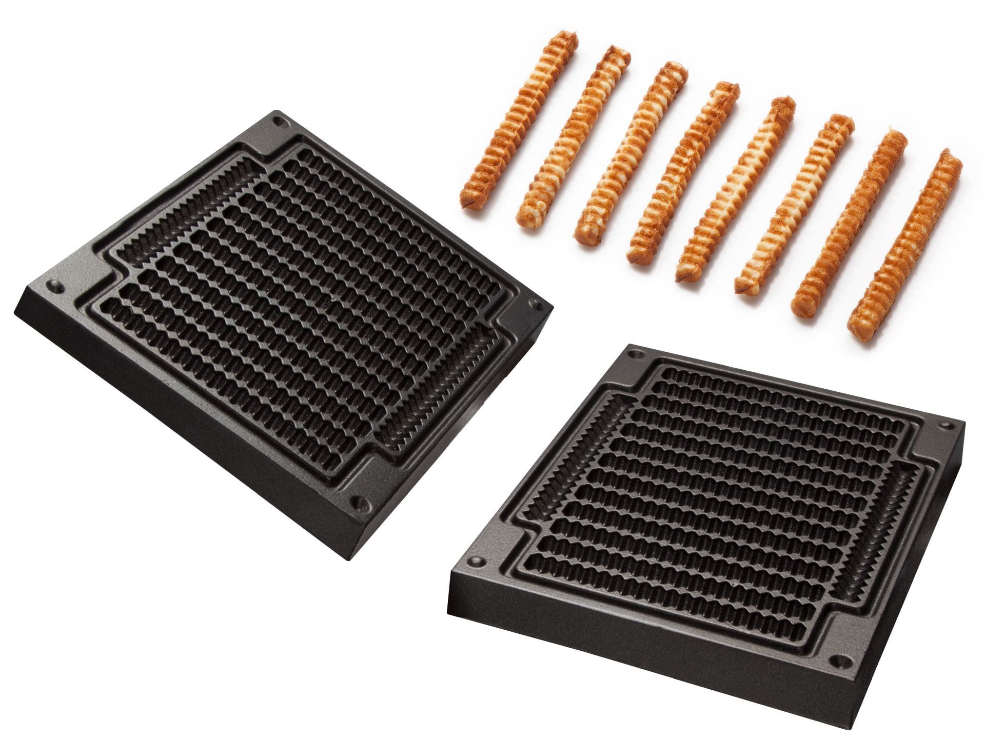 Neumarker Waffel Pommes Backplattensatz Fur Swing Backsystem Gastrodax