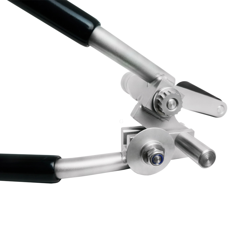 Weisser DO5 Dosenaufschneider Profi Gastro Handdosenöffner Wandhalterung Set 