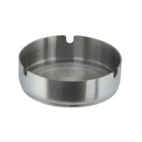 APS Aschenbecher Edelstahl mattiert 10 cm