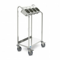 Hupfer Besteck- und Tablettwagen BTW 4 GN/100TA H:1300