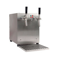Getränkedurchlauferhitzer 2-leitig 9 kW mit Luftkompressor für Flojet, Edelstahl-20