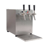 Getränkedurchlauferhitzer 3-leitig 6 kW mit integriertem Luftkompressor, Edelstahl-20