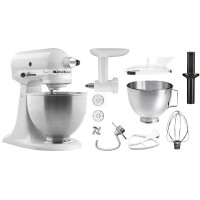 Bartscher KitchenAid 5K45SSEWH-Set weiss 4,28L