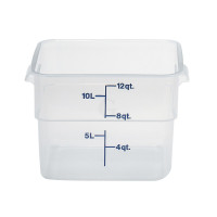 Cambro CamSquares® - Transparent Vorratsbehälter 11,4 Liter 