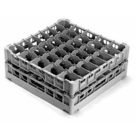 Hobart Kunststoffkorb 500 x 500 mm mit 35 Fächer, 7 cm
