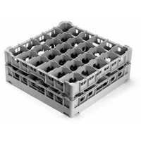 Hobart Kunststoffkorb 500 x 500 mm mit 30 Fächer, 7 cm