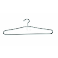 WAS Kleiderbügel mit Steg 42 x 19,5 cm Chromnickelstahl