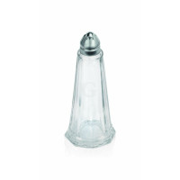 WAS 12 x Salz-/Pfeffersteuer 11 cm Glas