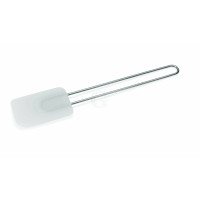 WAS Teigspatel mit Edelstahlgriff 27 cm Silikon