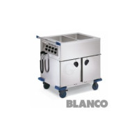 B.PRO Speisenausgabewagen SAG 2 Beheizt Geschlossen