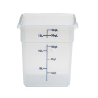 Cambro CamSquares® - Transparent Vorratsbehälter 17,2 Liter